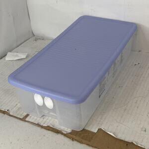 Tupperware 4352B FridgeSmart Fruit Vegetable Keeper 8.5 Cup Vented Blue Seal Lid